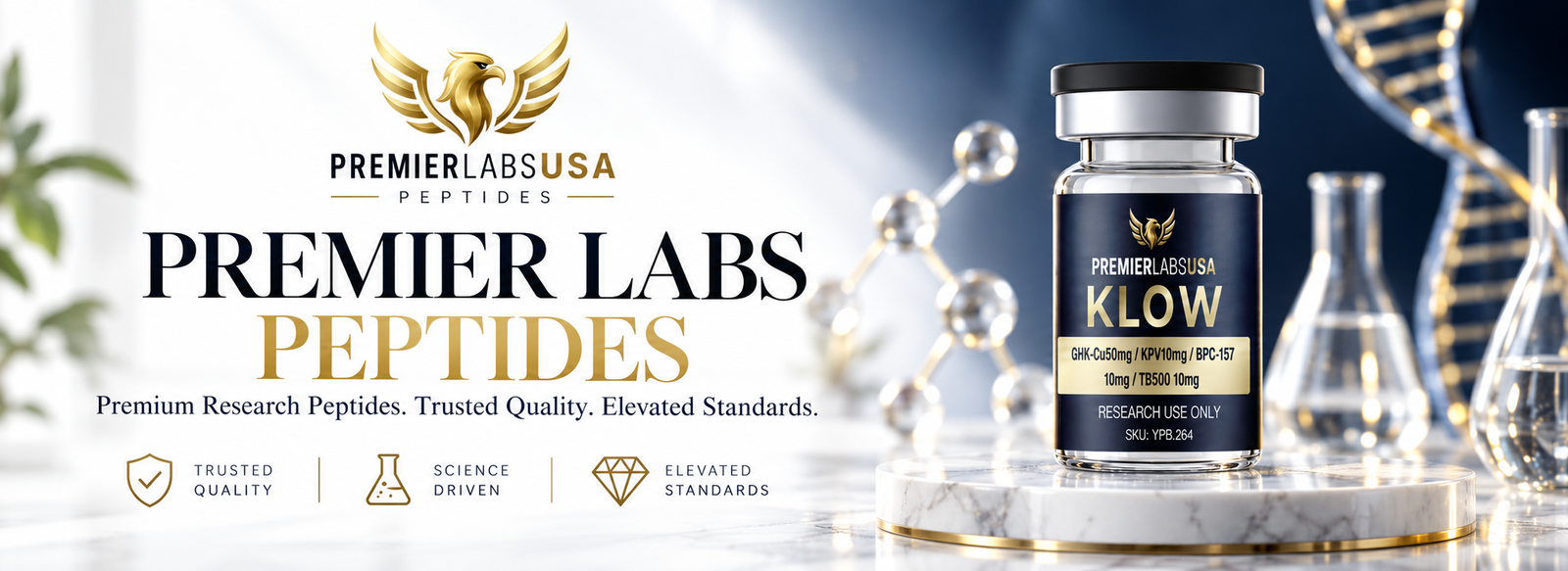 Premier Labs Peptides Hero Banner 1920 x 700